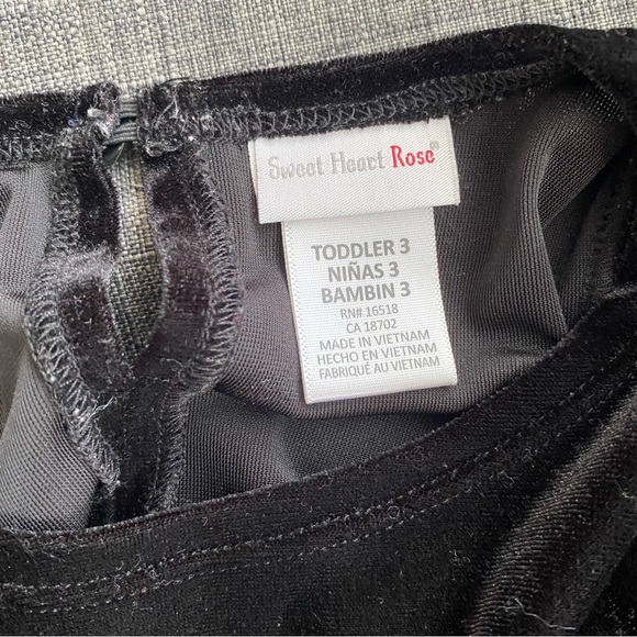 Sweet Heart Rose Toddler Long Sleeve Dress - Picture 7 of 7